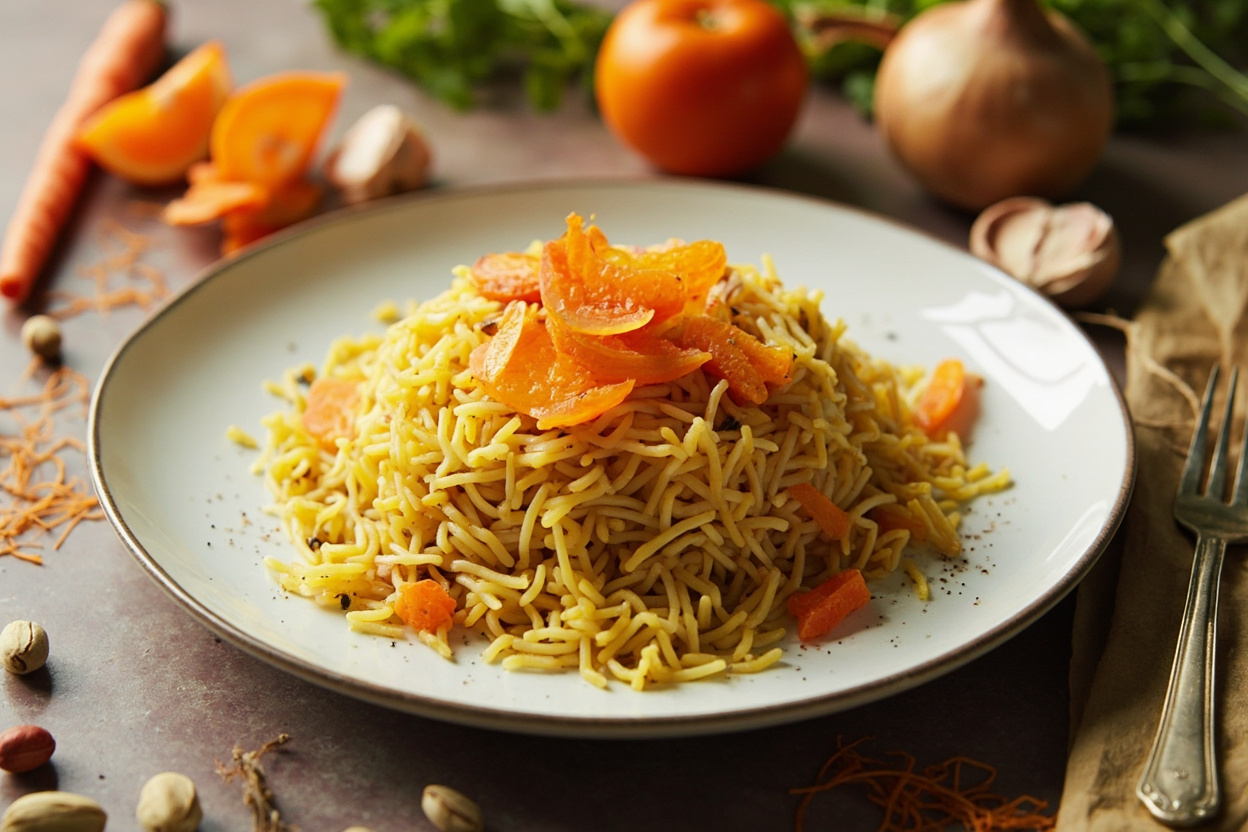 Shirin Polo: Jeweled Orange and Saffron Rice