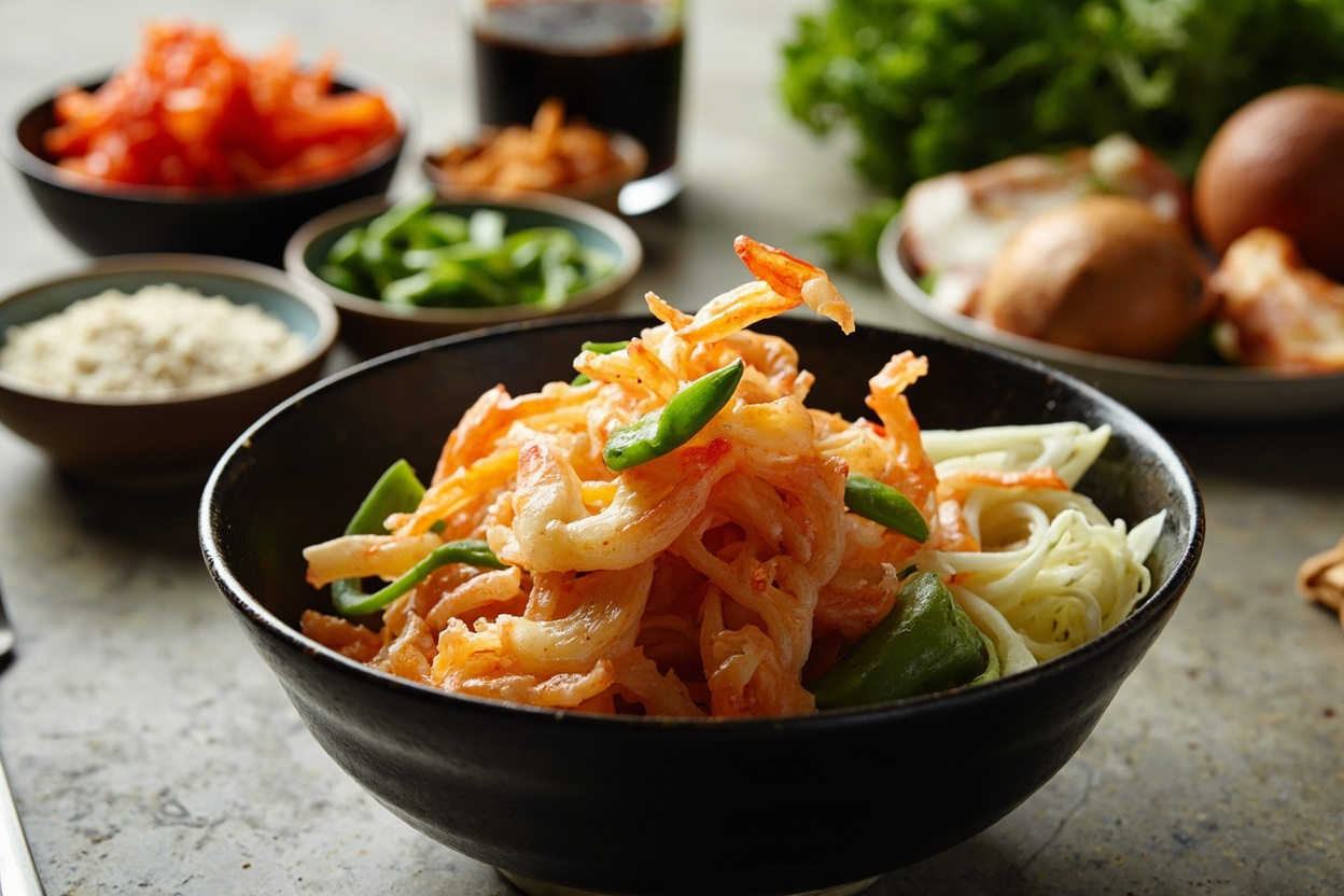 Shrimp and Vegetable Tempura Bowl