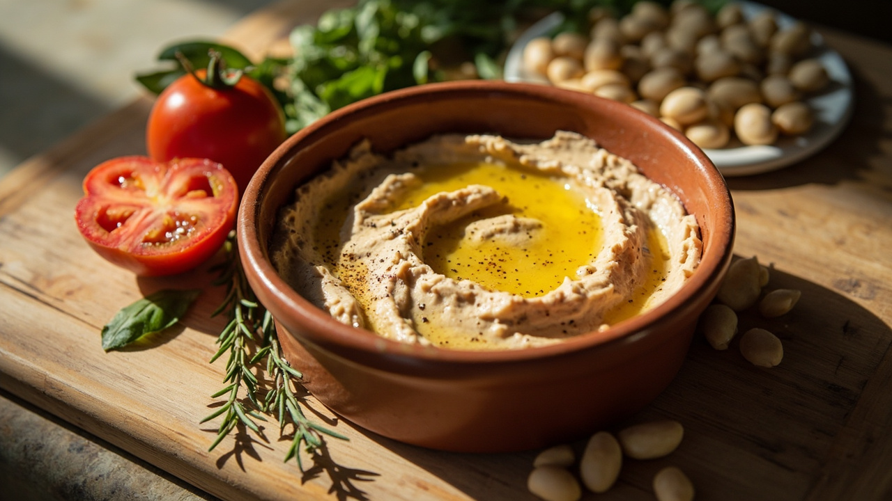 Slow-Roasted Tomato and White Bean Dip