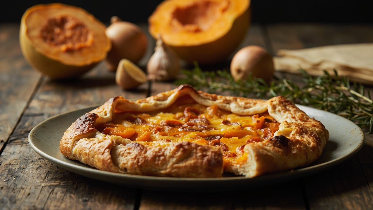 Smoked Paprika & Butternut Squash Galette