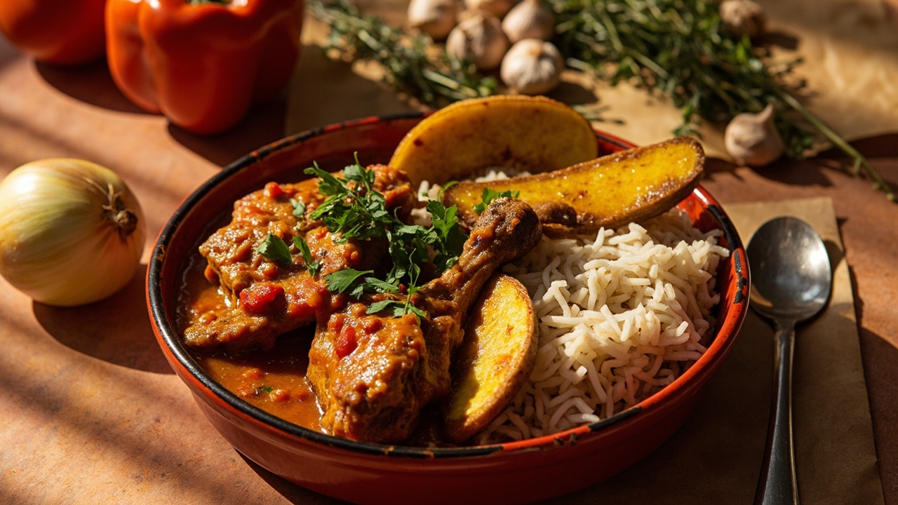 Smoky Tomato Braised Chicken Thighs