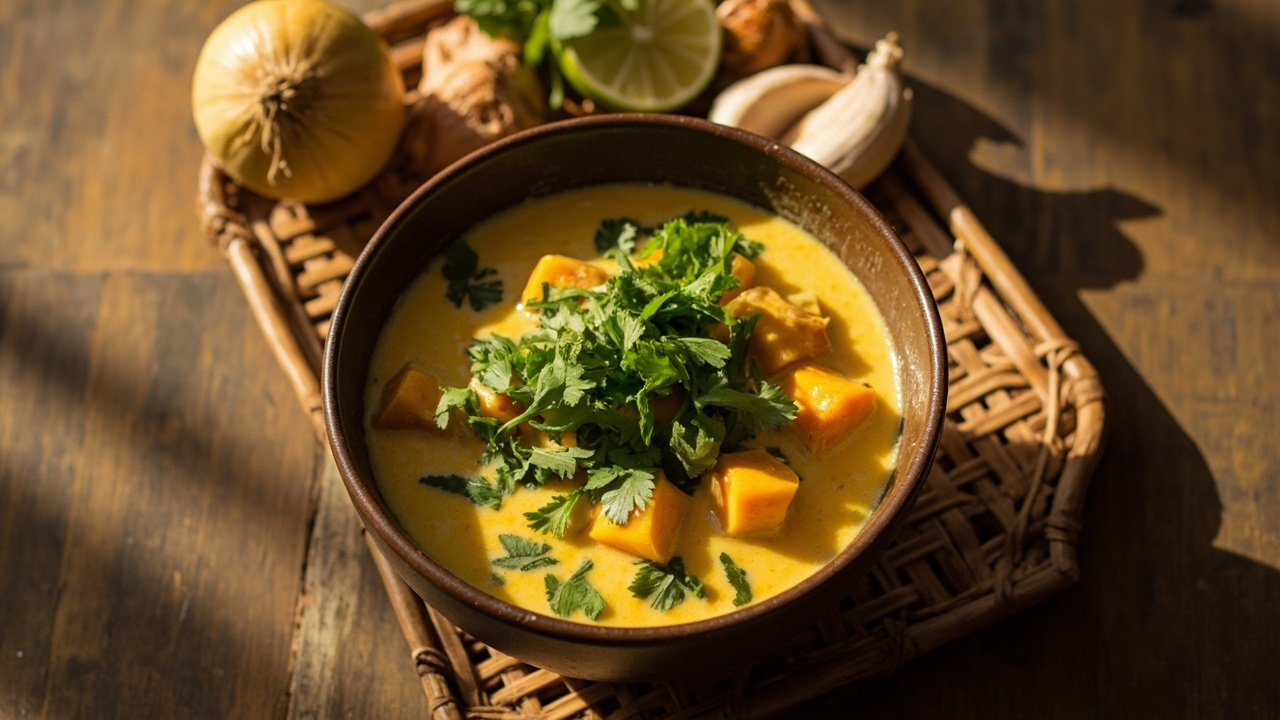 Somchai's Sweet Potato and Coconut Curry
