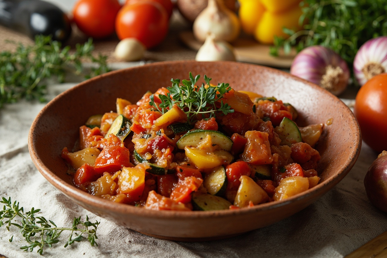Summer Garden Ratatouille with Thyme