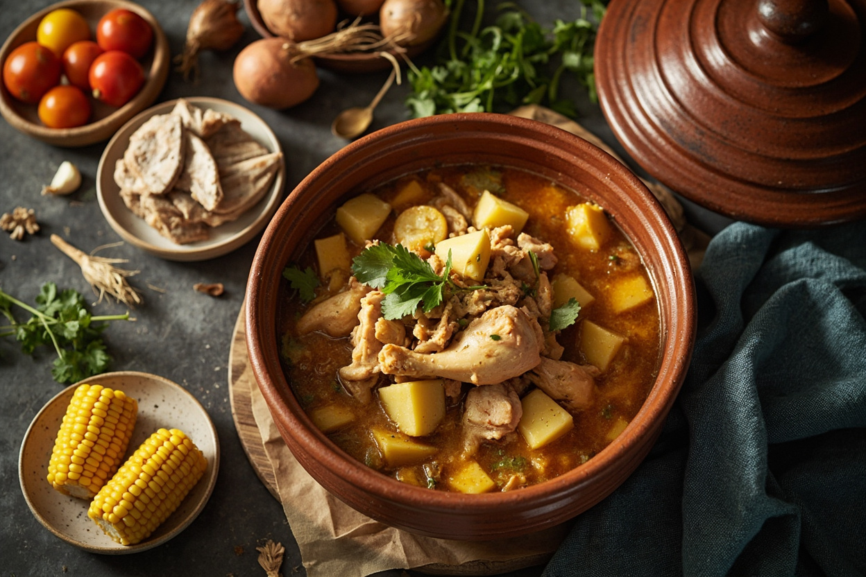 Sunday Sancocho Chicken Stew with Corn