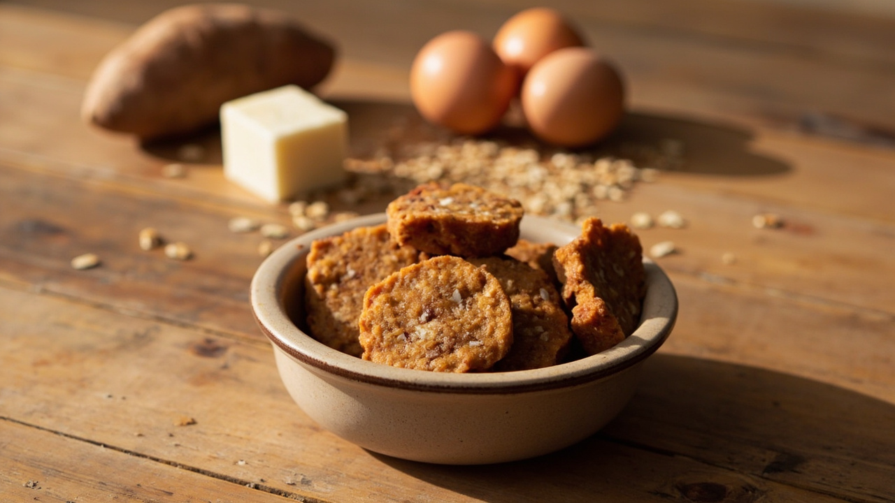 Sweet Potato Coconut Chews