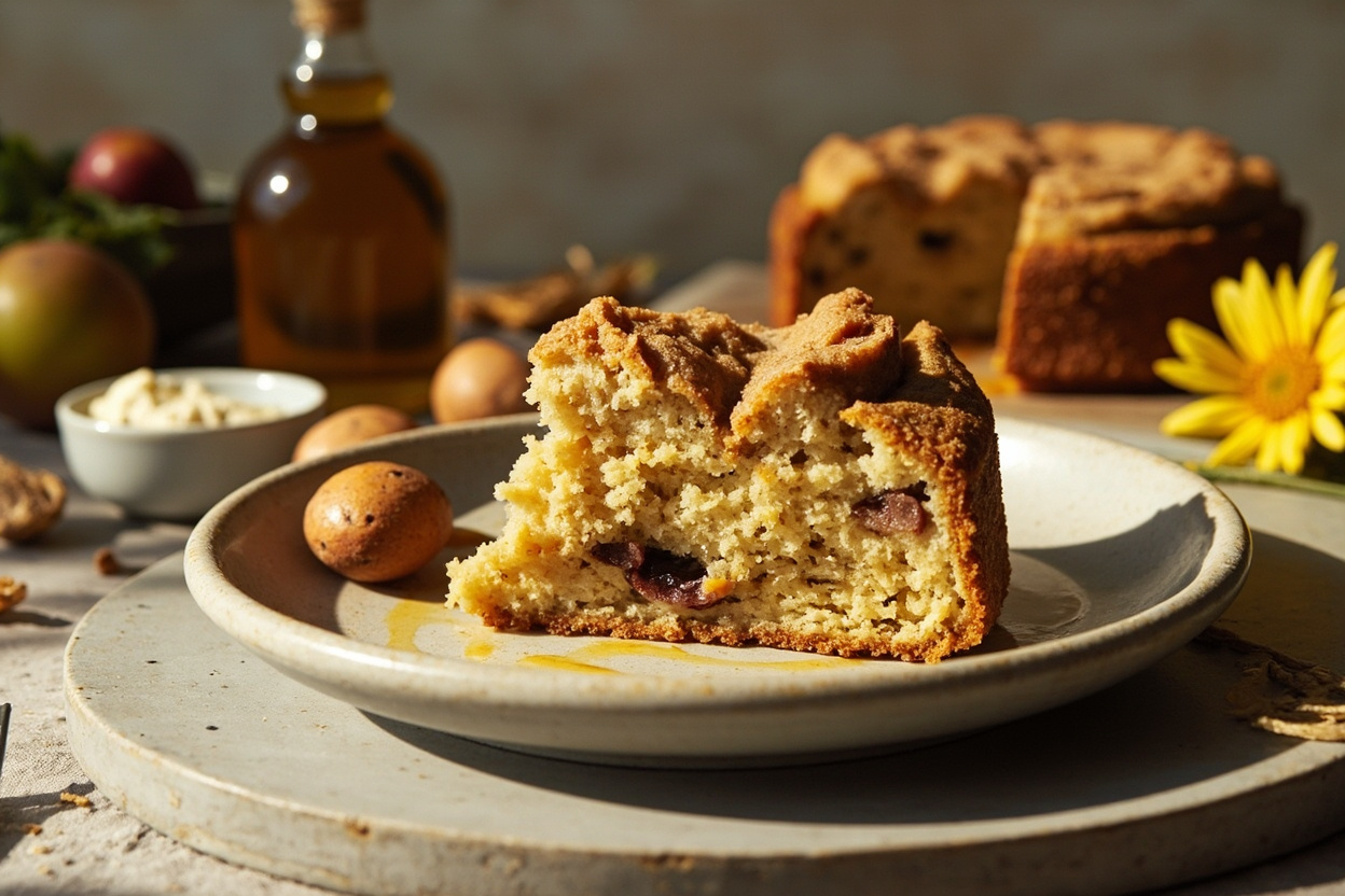 Tahini and Olive Oil Cake