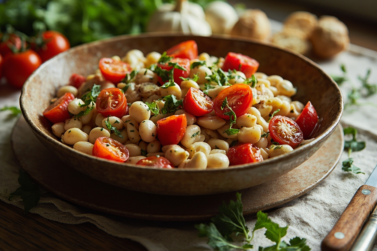 Tomato and White Bean Salad