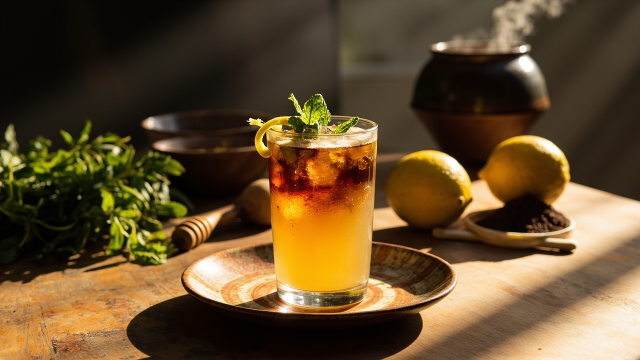 Tona Mint Kombucha Jebena Fizz