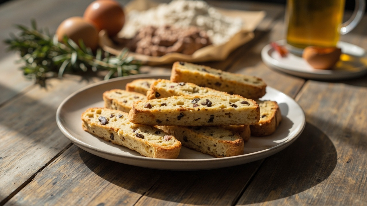 Turkey & Rosemary Biscotti
