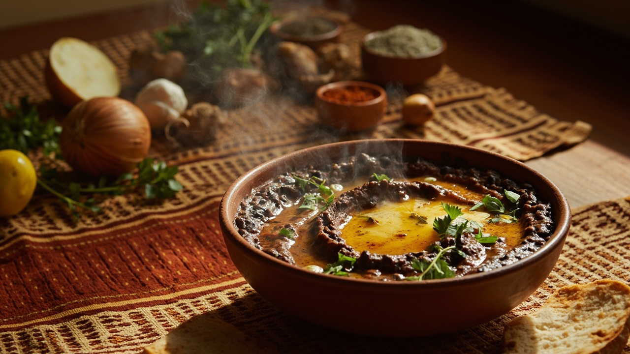 Warm Suya Bean Dip with Smoked Paprika
