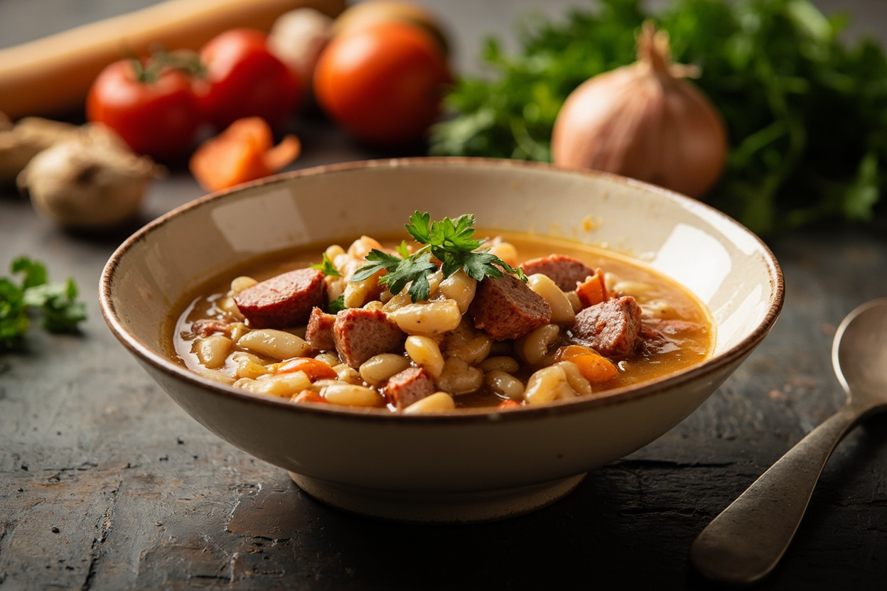 White Bean and Sausage Stew